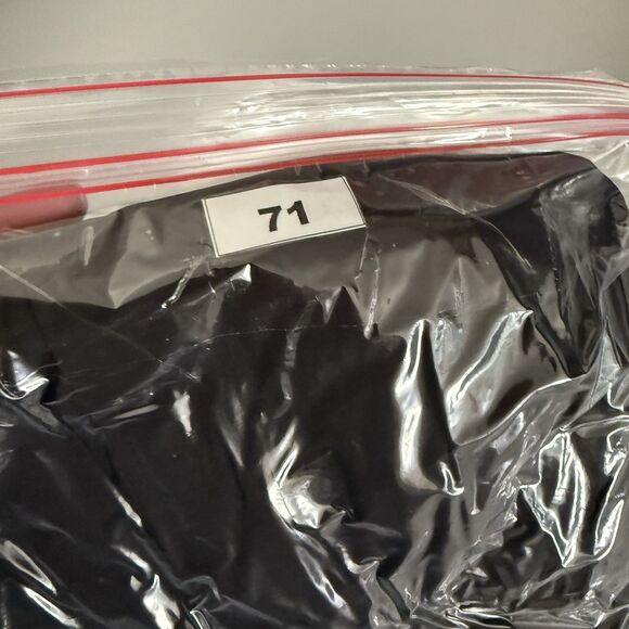 WYATT WYLDE Maxi Dress Large L Black Womens Helena Tie Neck Pockets Cotton New - Picture 13 of 13